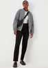 Ava Black Mom Jeans - 8/L29 Image 4