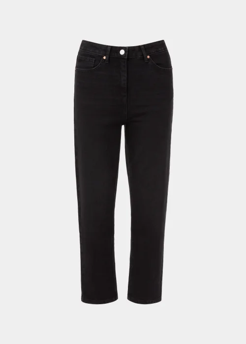 Ava Black Mom Jeans - 8/L29 Image 5