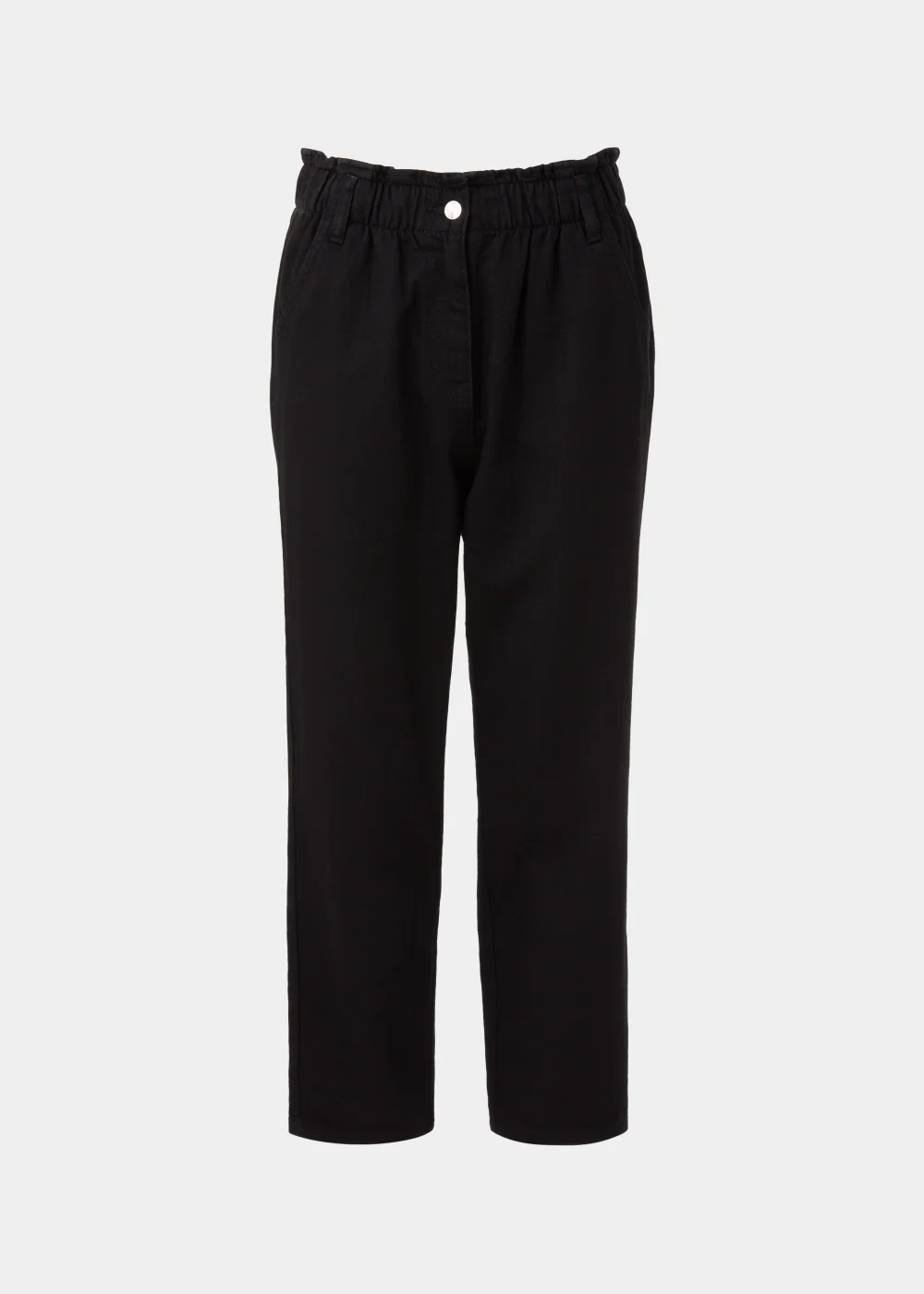Black Paperbag Jeans - 8 Image 5