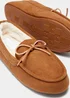 Tan Moccassin Slippers - Size 3 Image 2