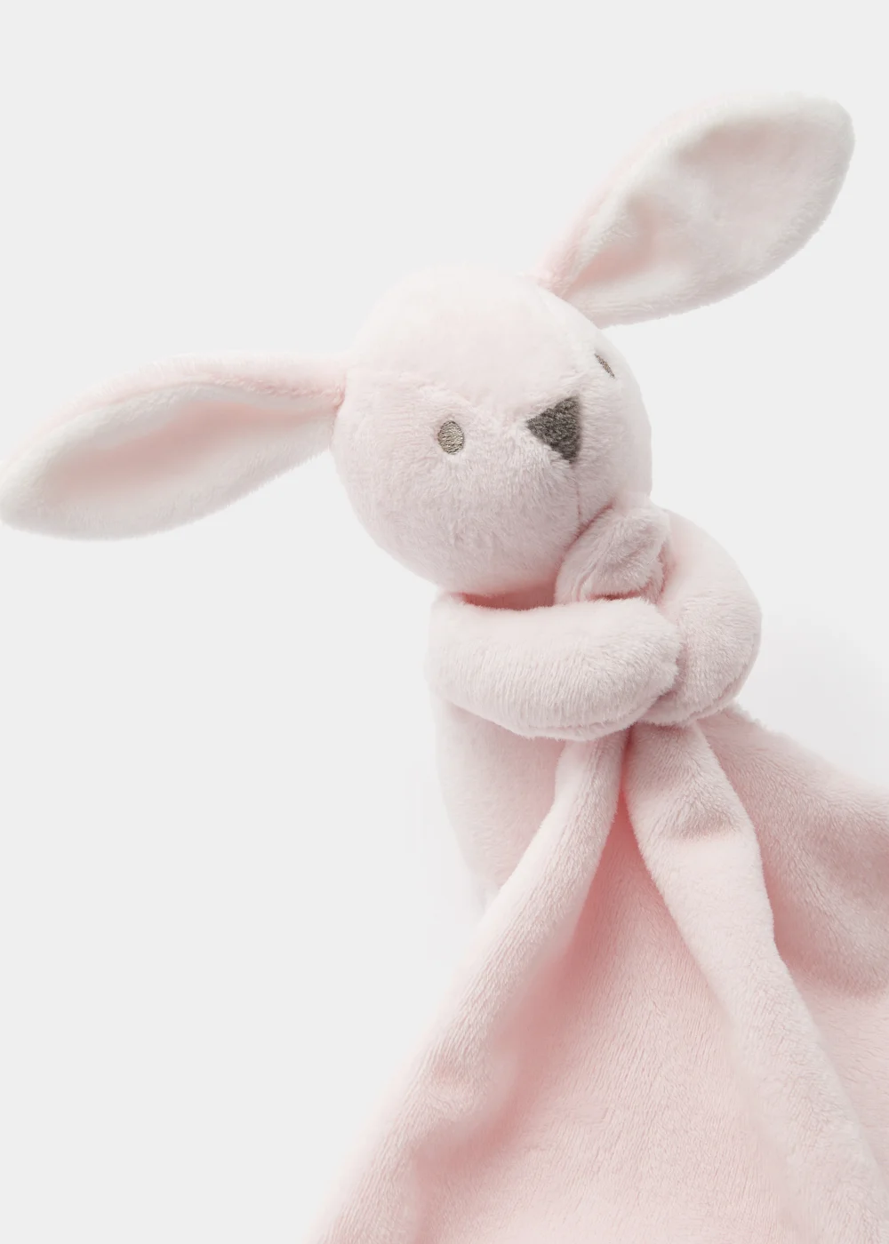 Pink Bunny Baby Comforter - One Size Image 2