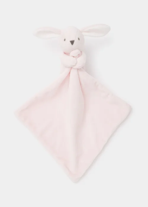 Pink Bunny Baby Comforter - One Size Image 1
