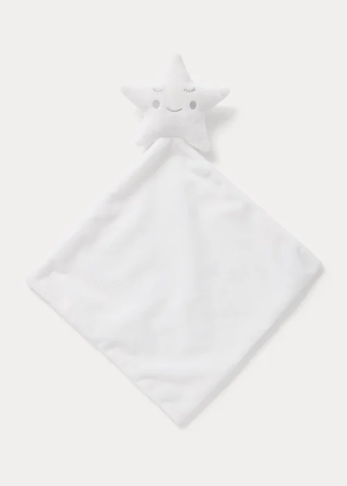 White Star Baby Comforter - One Size Image 1