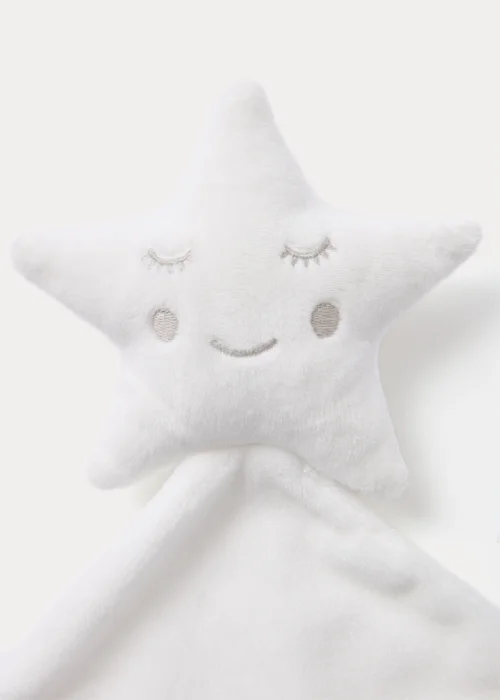 White Star Baby Comforter - One Size Image 2