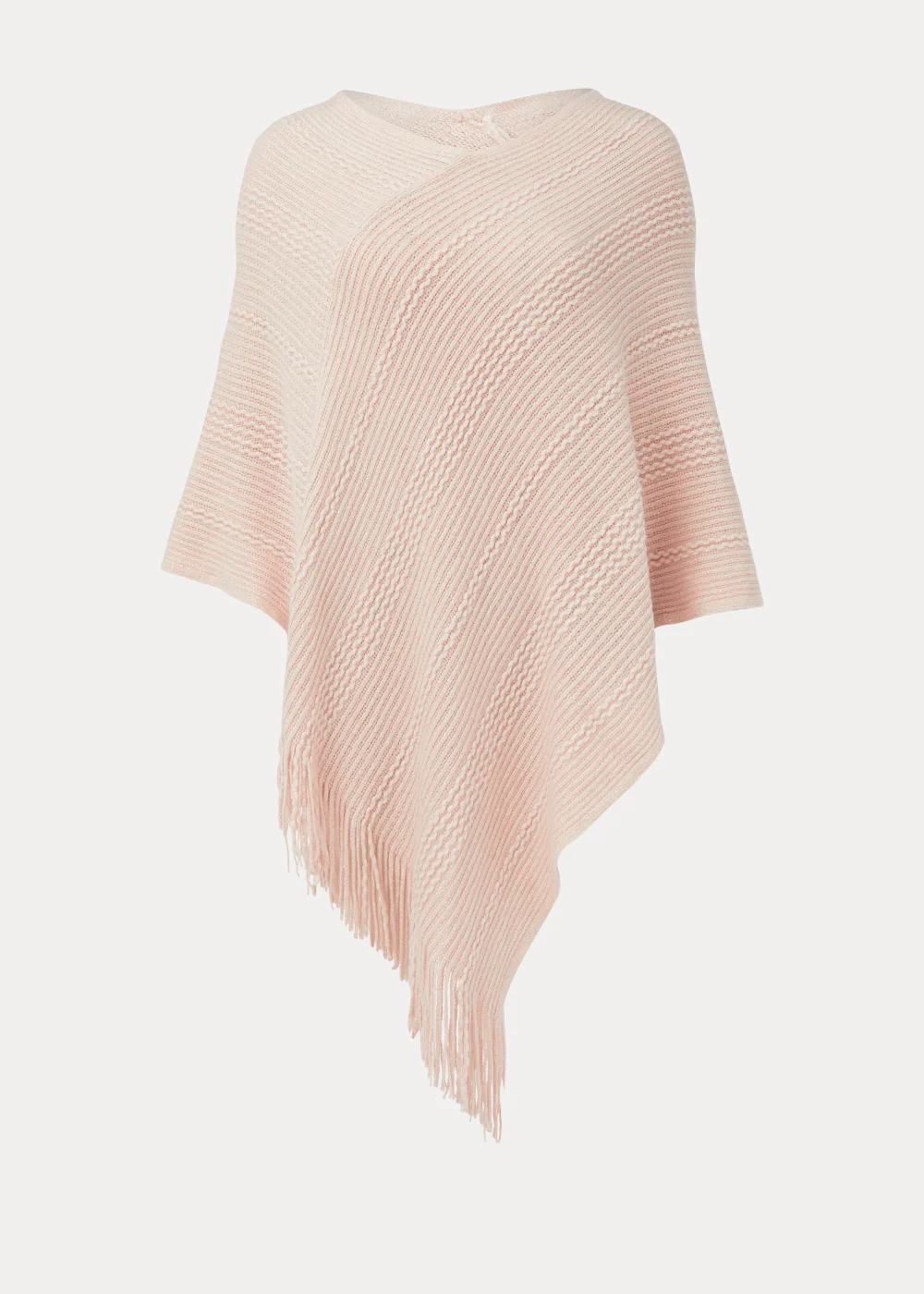 Pink Metallic Poncho Image 4