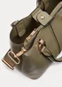 Green Multiple Compartment Mini Tote Bag - One Size Image 4
