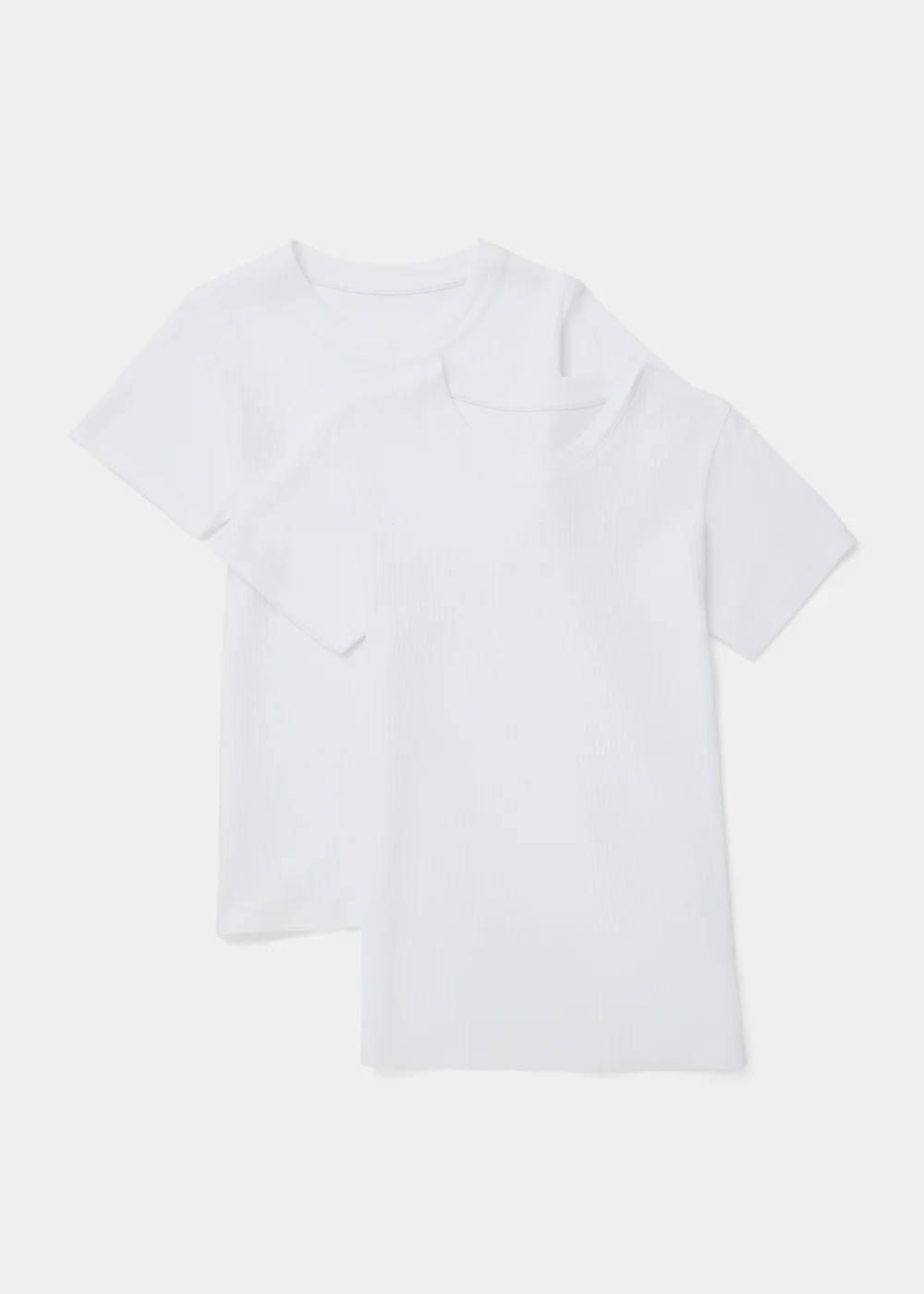 Kids 2 Pack White Thermal T-Shirts (2-13yrs) - 2-3 Yrs Image 1