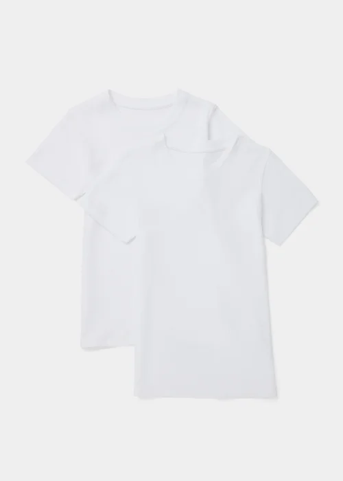 Kids 2 Pack White Thermal T-Shirts (2-13yrs) - 2-3 Yrs Image 1