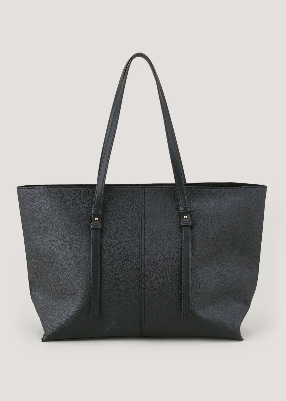 Black Tote Bag - One Size Image 3