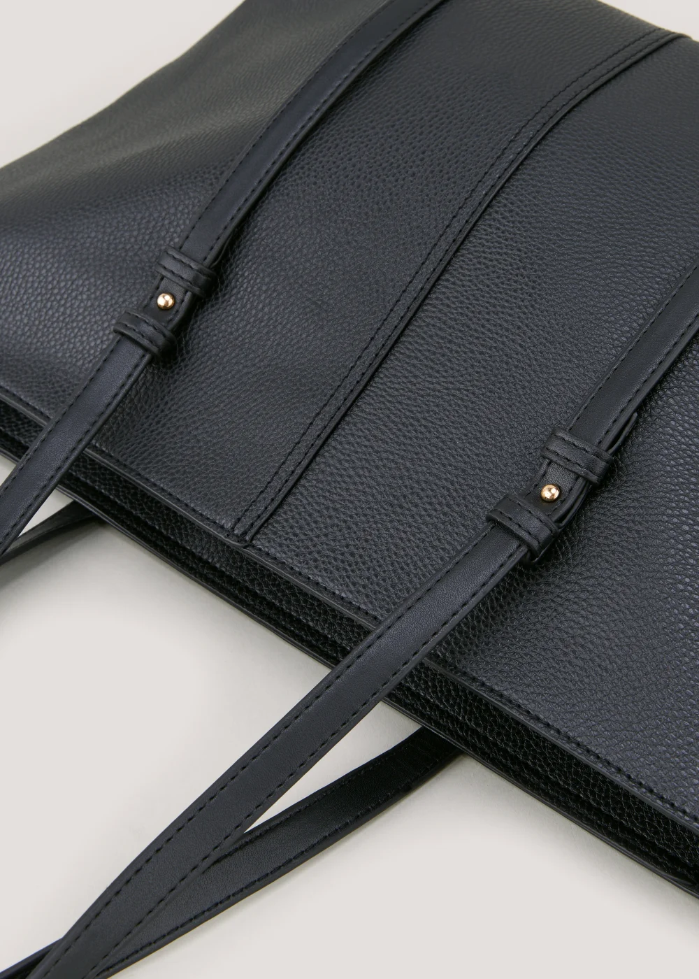 Black Tote Bag - One Size Image 4