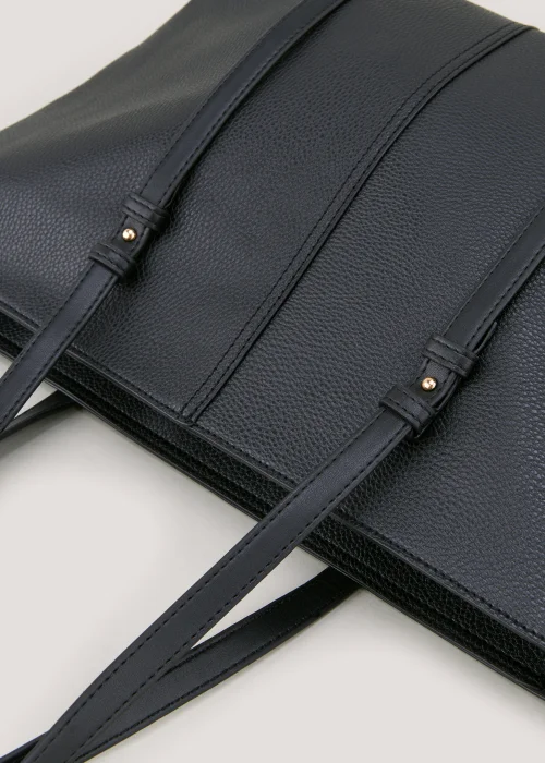 Black Tote Bag - One Size Image 4