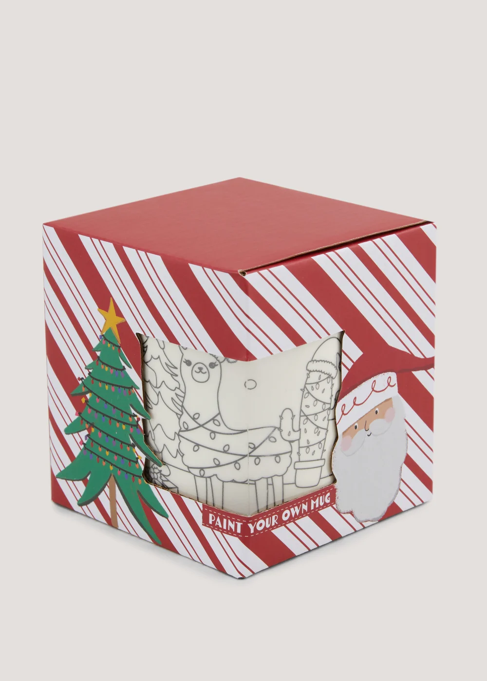 Kids Paint Your Own Christmas Mug Image 1