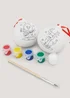 Kids Paint Your Own Duo Christmas Tree Baubles Image 2