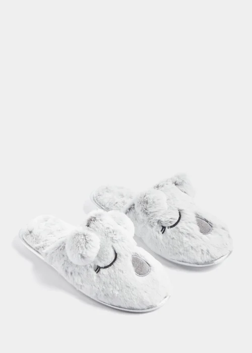 Grey Koala Slippers - Small Image 1