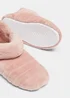 Pink Turnover Boot Slippers - Small Image 2