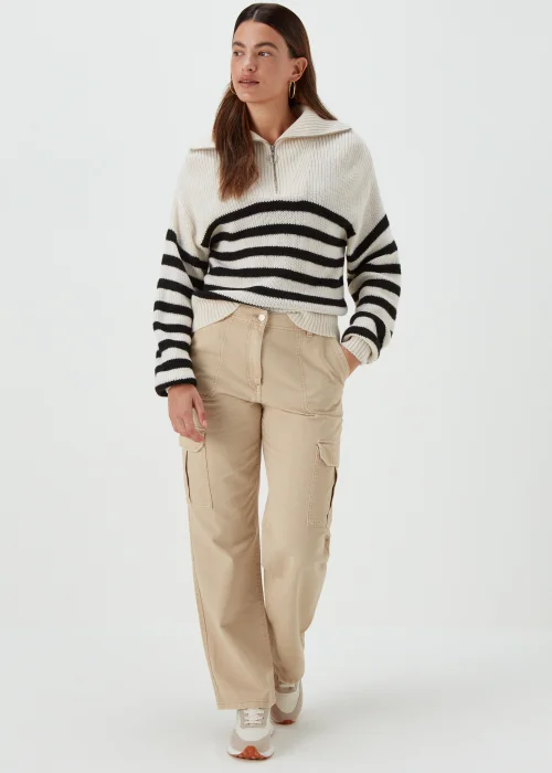 Stone Cargo Trousers - 8 Image 1