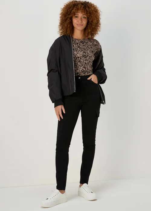 Brown Animal Print T-Shirt - 8 Image 4