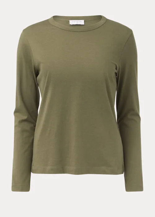 Khaki Long Sleeve T-Shirt - 8 Image 5