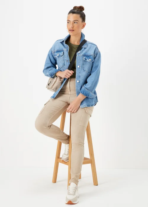 Khaki Long Sleeve T-Shirt - 8 Image 4