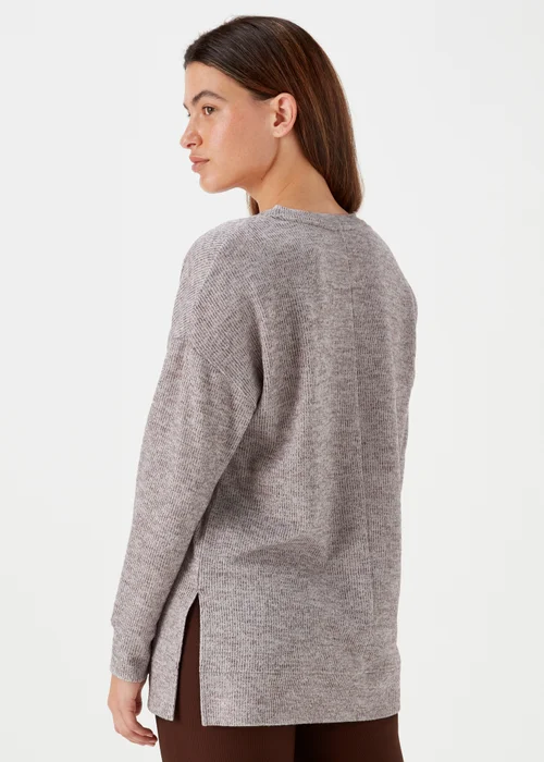 Beige V-Neck Top - S Image 2