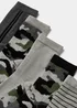 Boys 5 Pack Camo Ankle Socks (Younger 6-Older 6.5) - Sizes 9-12 Image 2