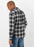 Black Check Long Sleeve Shirt - Small Image 2