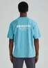 US Athletic Teal NYC Embroidered T-Shirt - Extra small Image 2