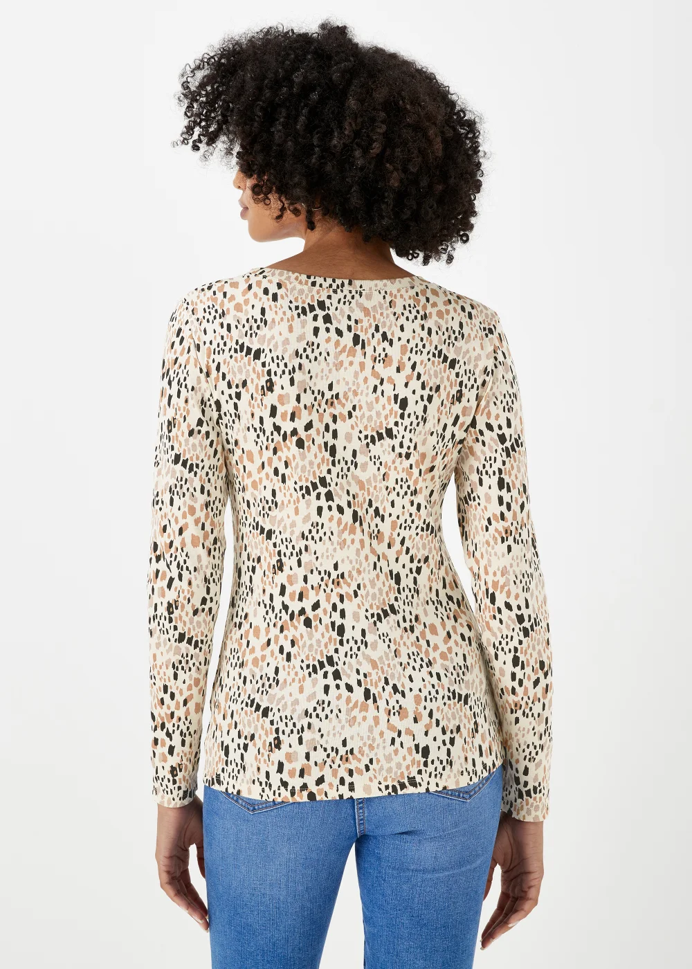 Beige Mark Maker Long Sleeve T-Shirt - 8 Image 2