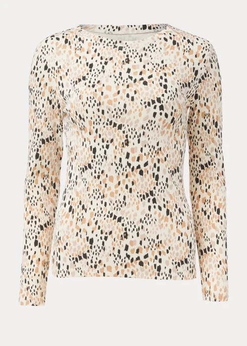 Beige Mark Maker Long Sleeve T-Shirt - 8 Image 5