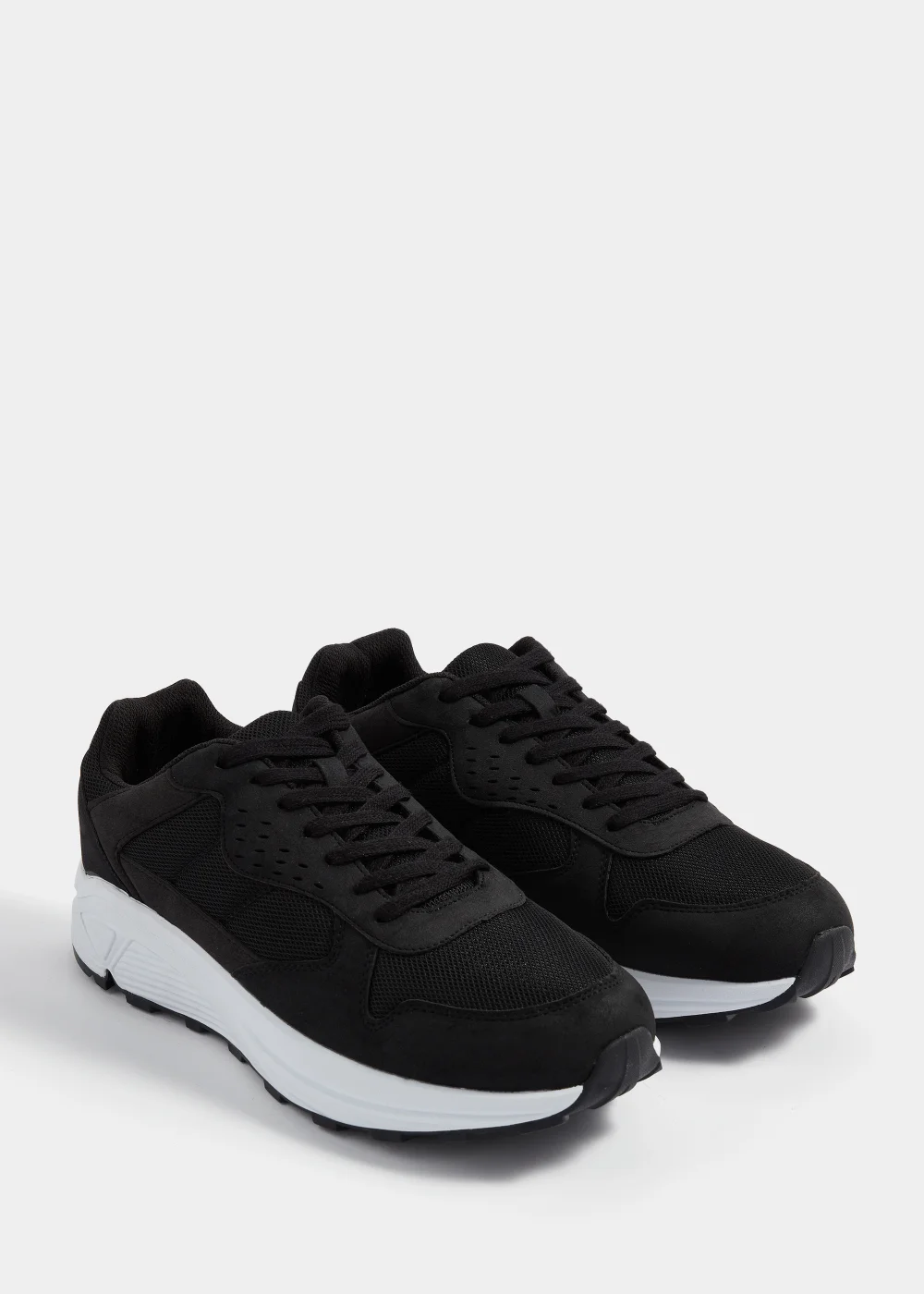 US Athletic Black Trainers - Size 6 Image 1
