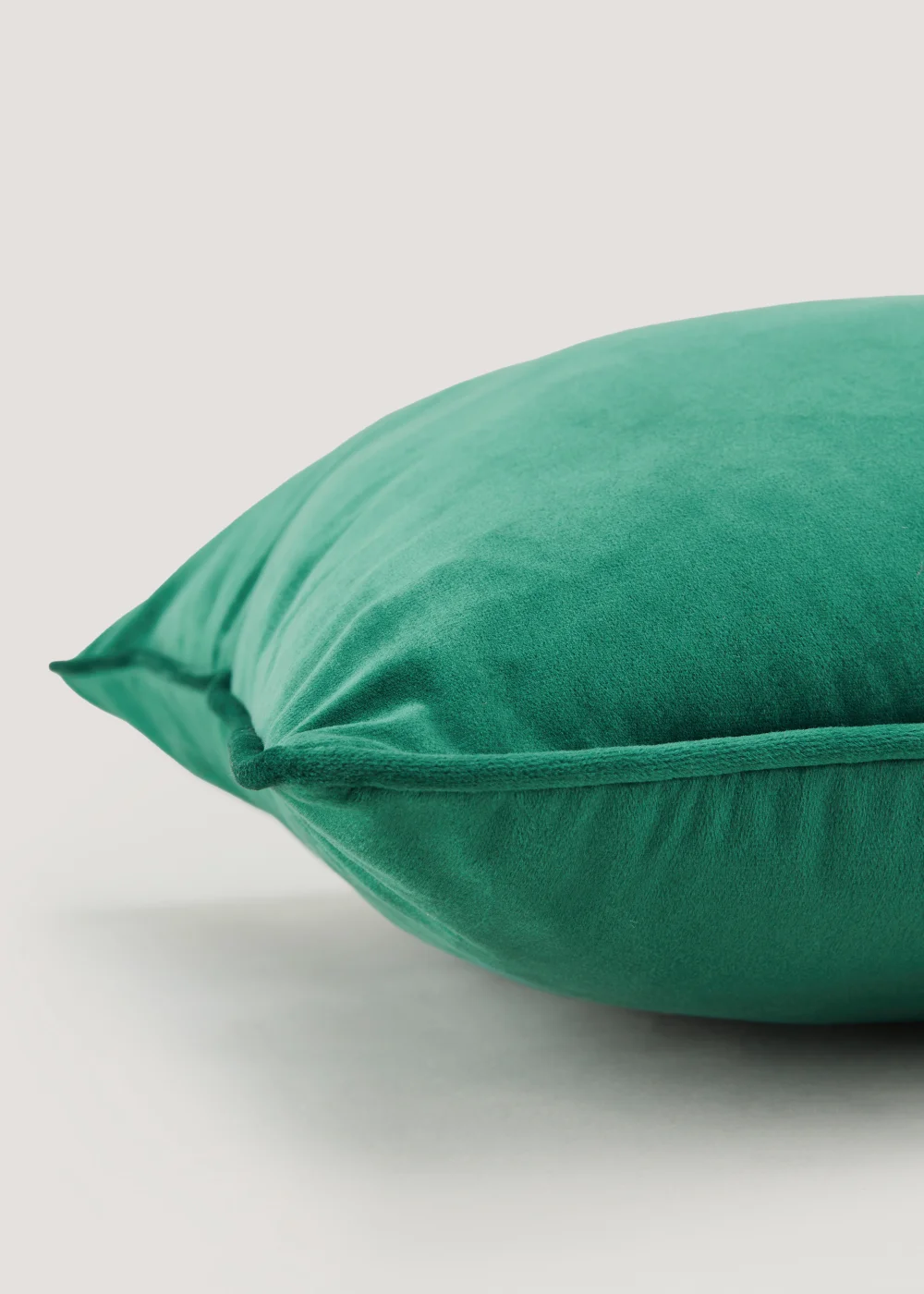 Green Large Velvet Cushion (55ccm x 55cm) Image 2