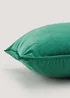 Green Large Velvet Cushion (55ccm x 55cm) Image 2