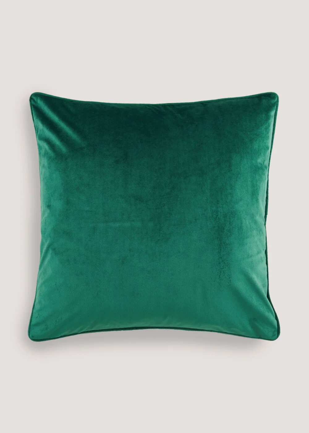 Green Large Velvet Cushion (55ccm x 55cm) Image 1