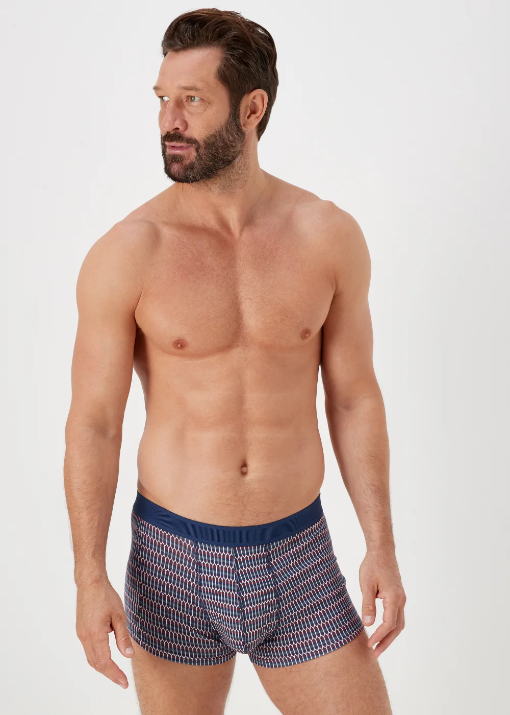 5 Pack Plain & Print Hipsters - Small Image 2