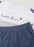 Baby Blue T-Shirt & Shorts Set (Newborn-23mths) - Age 0 - 3 Months Image 2