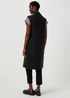 Black Sleeveless Coat - 8 Image 2