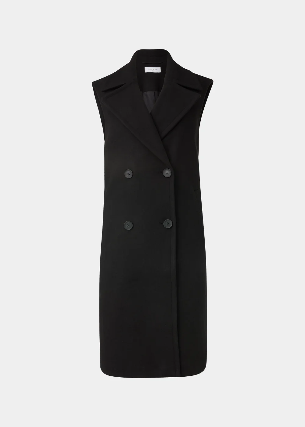 Black Sleeveless Coat - 8 Image 5