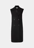 Black Sleeveless Coat - 8 Image 5