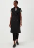 Black Sleeveless Coat - 8 Image 1