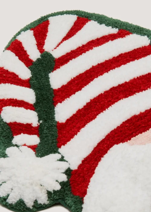 Red Christmas Gonk Bath Mat (47cm x 78cm) Image 2