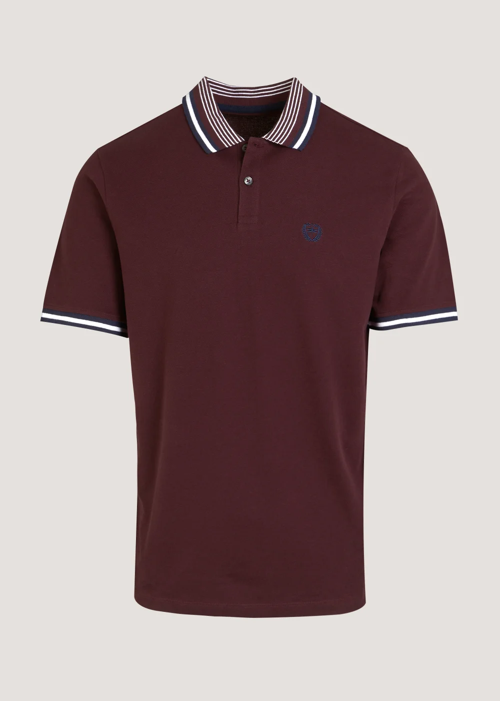 Red Tipped Polo Shirt - S Image 5