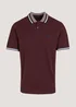 Red Tipped Polo Shirt - S Image 5