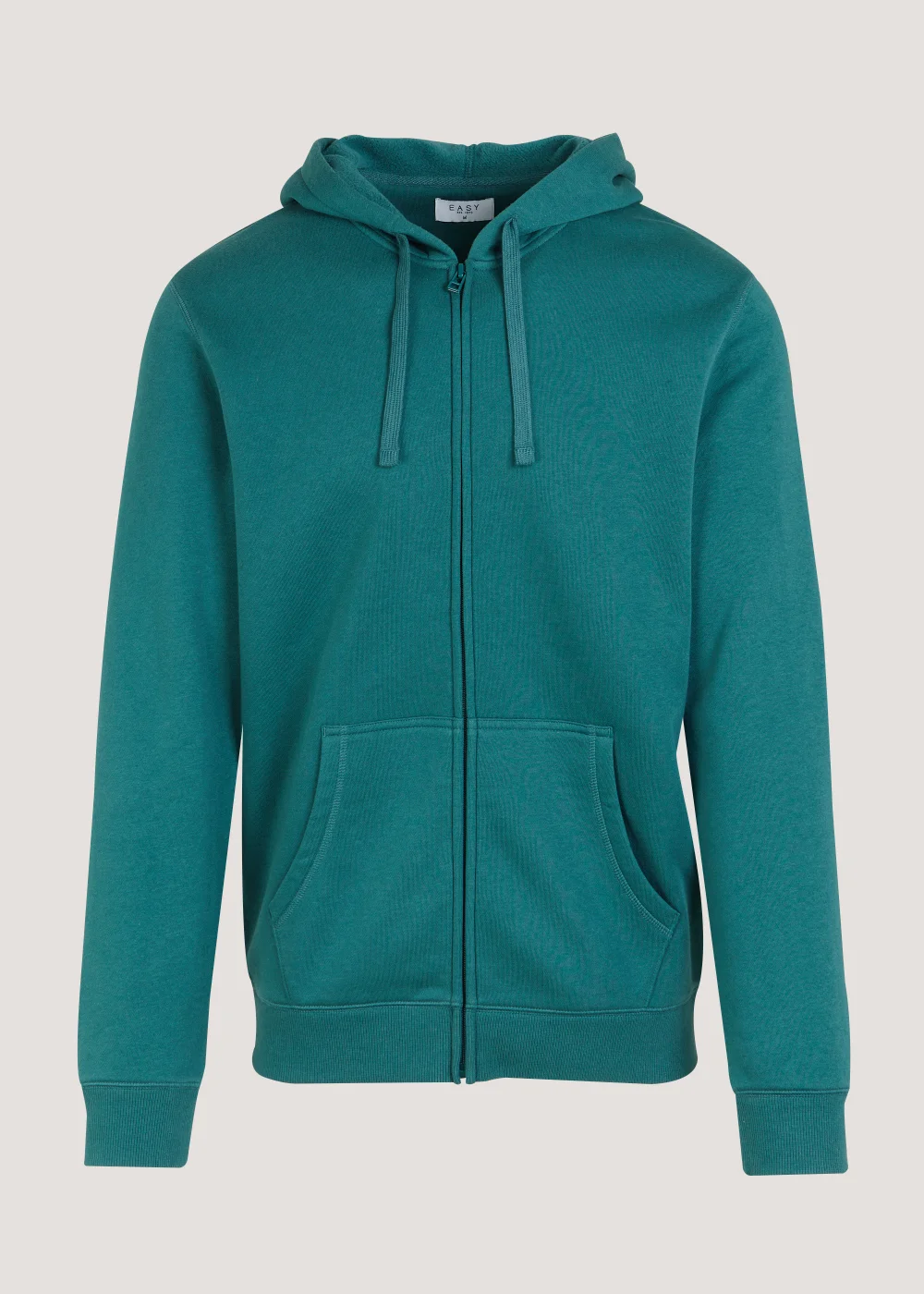 Green Essential Zip Up Hoodie - S Image 5