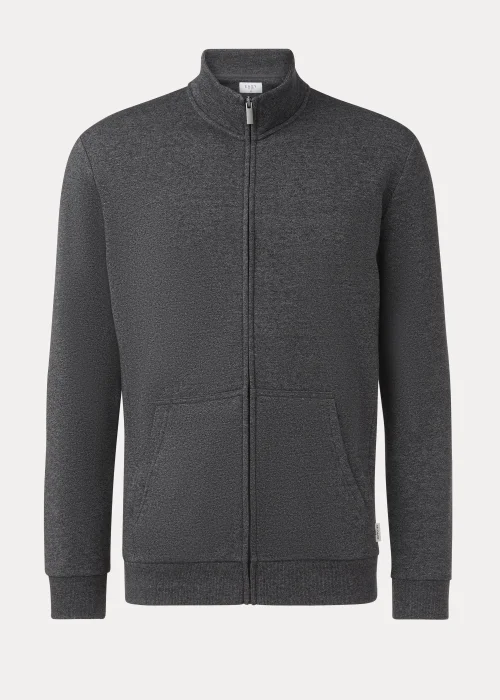 Grey Funnel Zip Up Sweatshirt - S Image 5