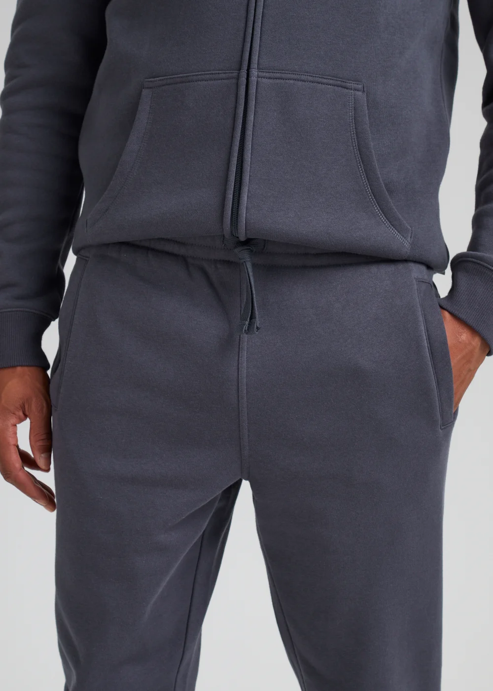 Graphite Slim Fit Cuffed Joggers - Extra small Image 3