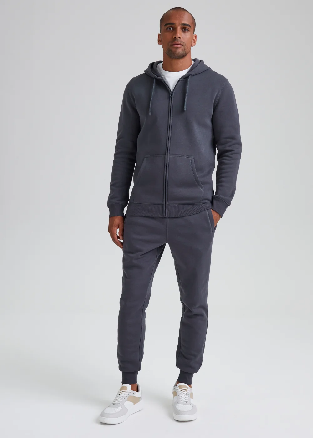 Graphite Slim Fit Cuffed Joggers - Extra small Image 1