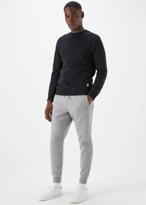 Grey Marl Slim Fit Cuffed Joggers - Extra small Image 1