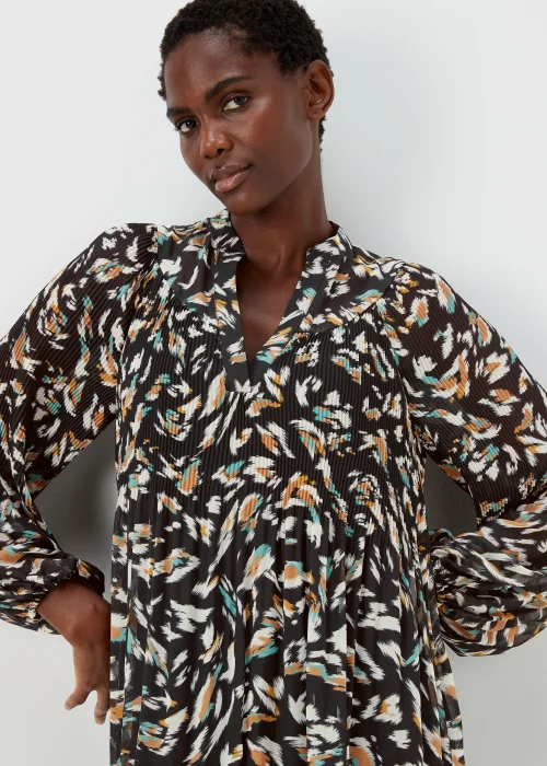 Et Vous Multicoloured Pleated Shirt Dress - 8 Image 3