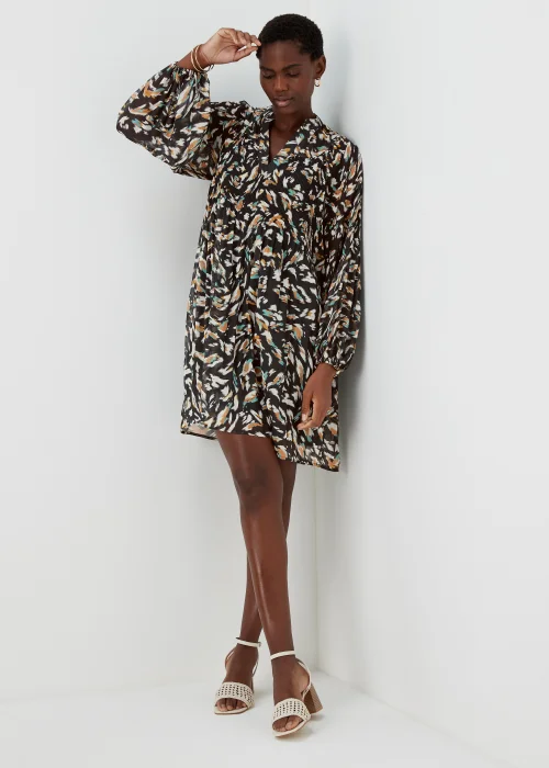 Et Vous Multicoloured Pleated Shirt Dress - 8 Image 4