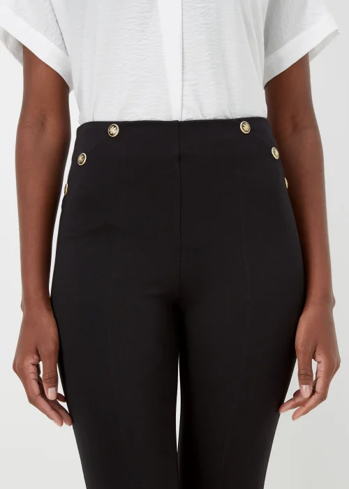 Et Vous Black Button Leggings - 8 Image 6